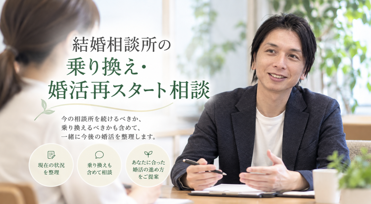 他の結婚相談所で活動中の方へ